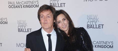 Paul McCartney y Nancy Shevell en la New York City Ballet Fall Gala 2011