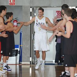 Rudy Fernández, nuevo jugador del Real Madrid de baloncesto
