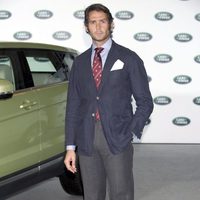Sebastián Palomo Linares en la presentación del coche 'Range Rover Evoque'
