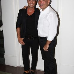 Nacho Polo y Kike Sarasola en una fiesta en Miami