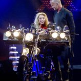 Lady Gaga y Sting en el Festival iHeartRadio