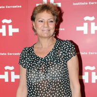 Paca Gabaldón en el homenaje a Amparo Rivelles en el Instituto Cervantes