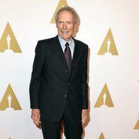 Clint Eastwood en el almuerzo de los nominados a los Premios Oscar 2015