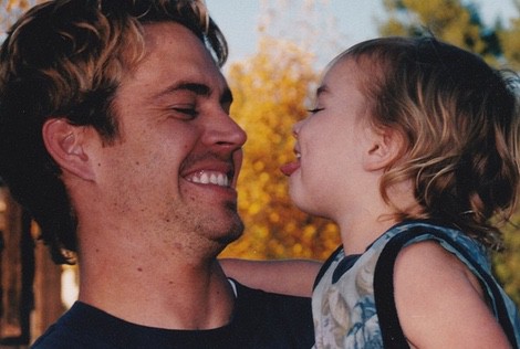 Paul Walker con su hija Meadow