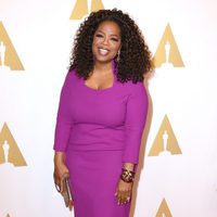 Oprah Winfrey en el almuerzo de los nominados a los Premios Oscar 2015