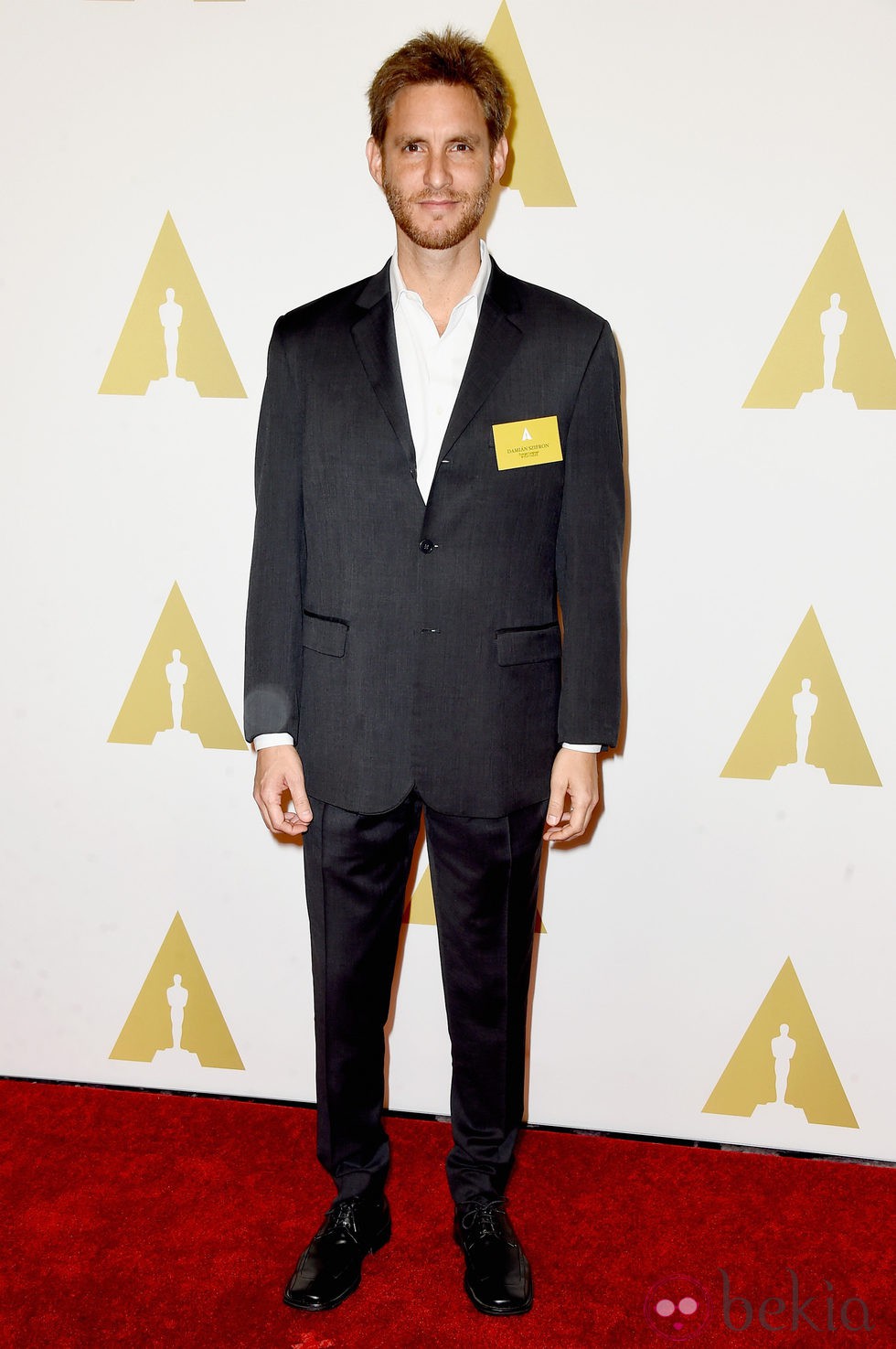 Damián Szifrón en el almuerzo de los nominados a los Premios Oscar 2015