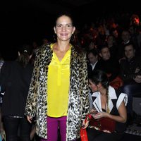 Samantha Vallejo-Nagera en el desfile de Desigual en la Madrid Fashion Week otoño/invierno 2015/2016