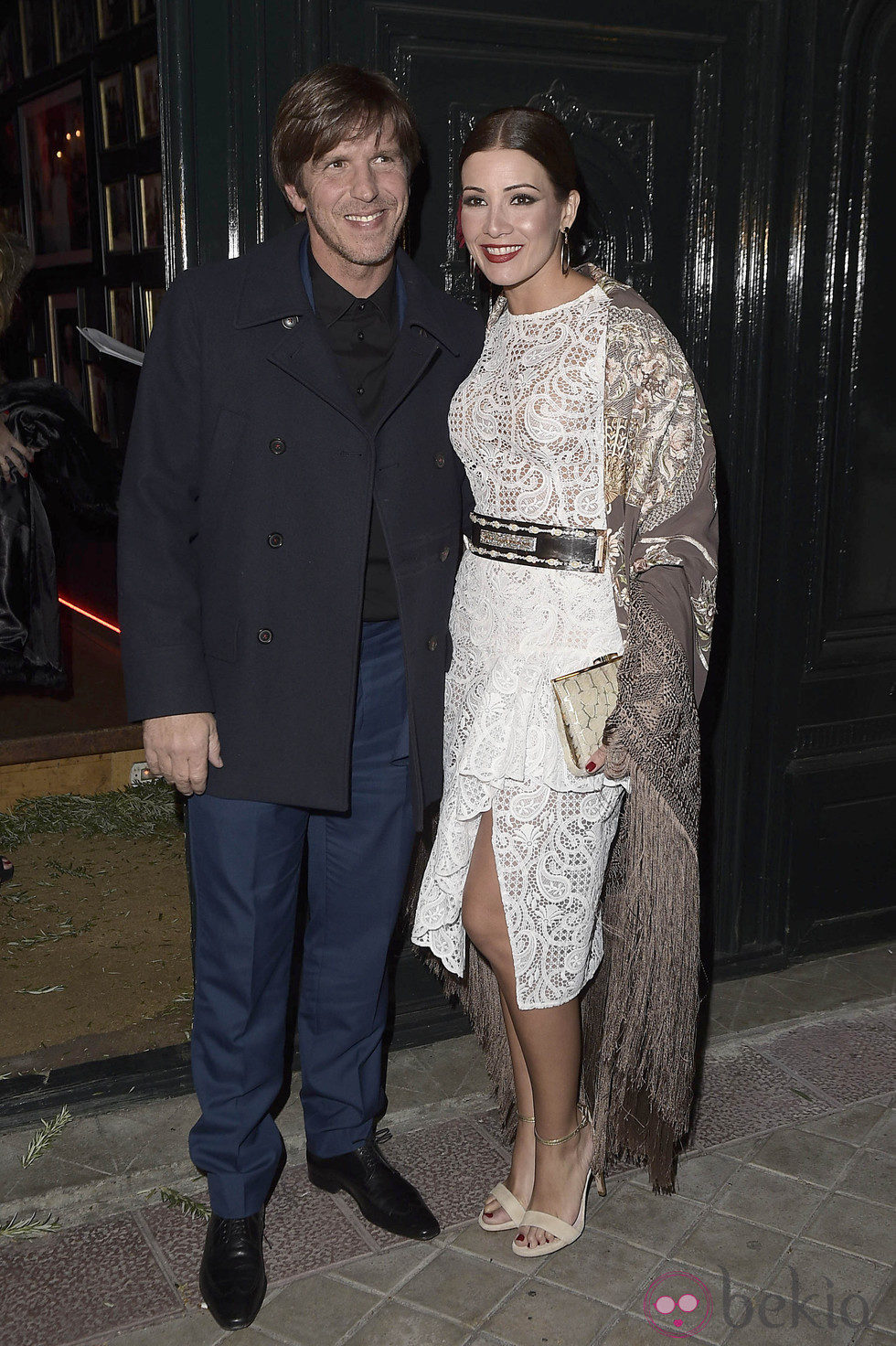Manuel Díaz 'El Cordobés' y Virginia Troconis en la fiesta en honor a Valentino celebrada en Madrid