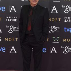 Eduard Fernández en la alfombra roja de los Goya 2015