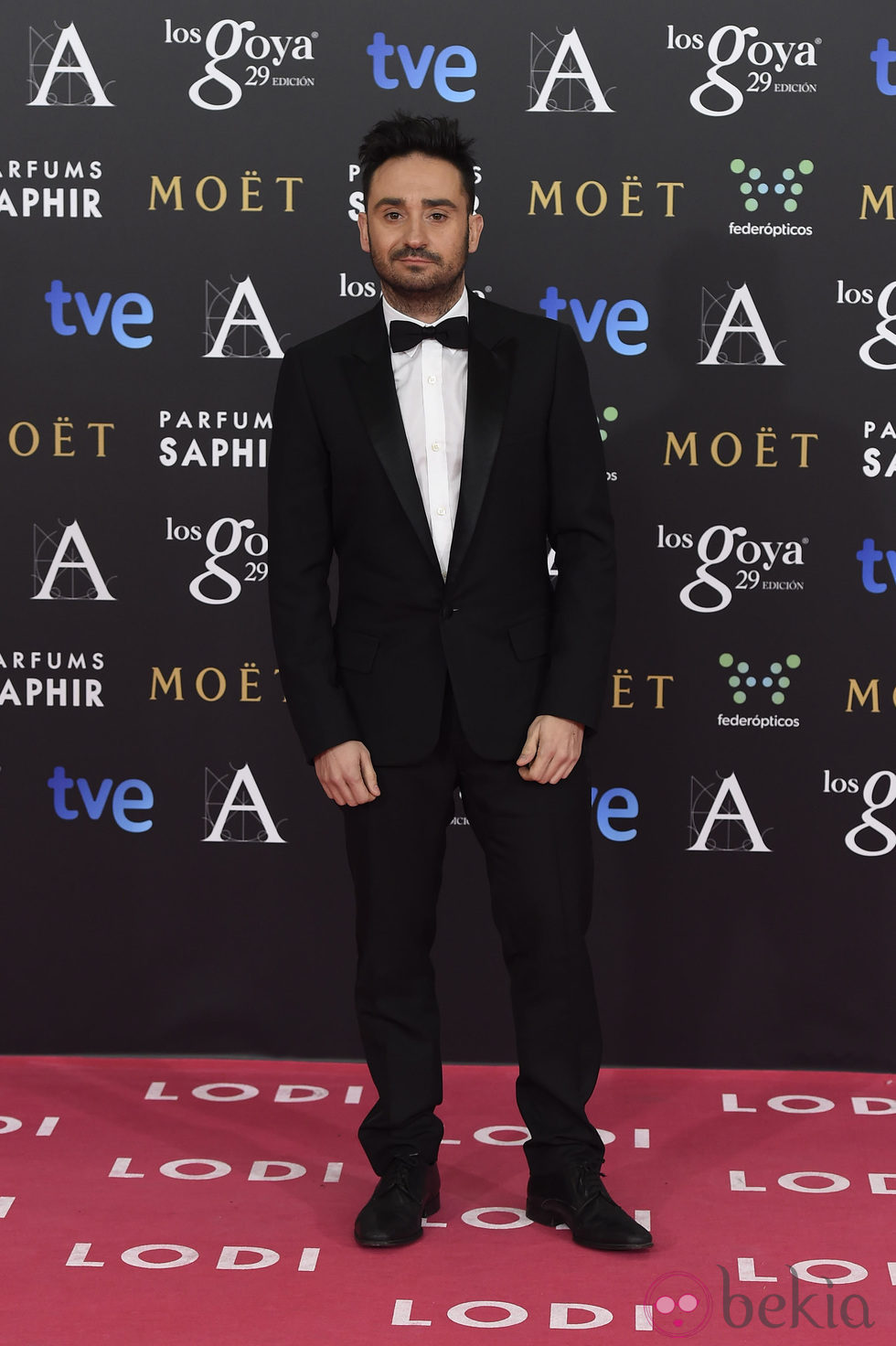 Juan Antonio Bayona en los Premios Goya 2015