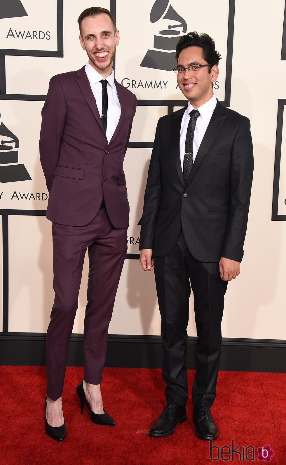 David Wilson y Jason Baum en los Grammy 2015