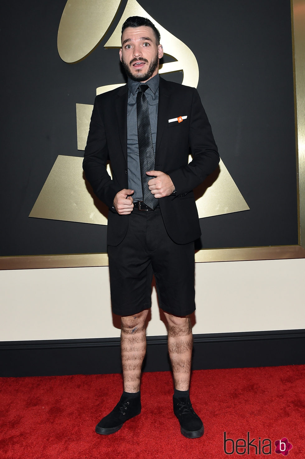 Elton Castee en los Grammy 2015