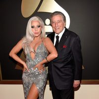 Tony Bennett y Lady Gaga en los Grammy 2015