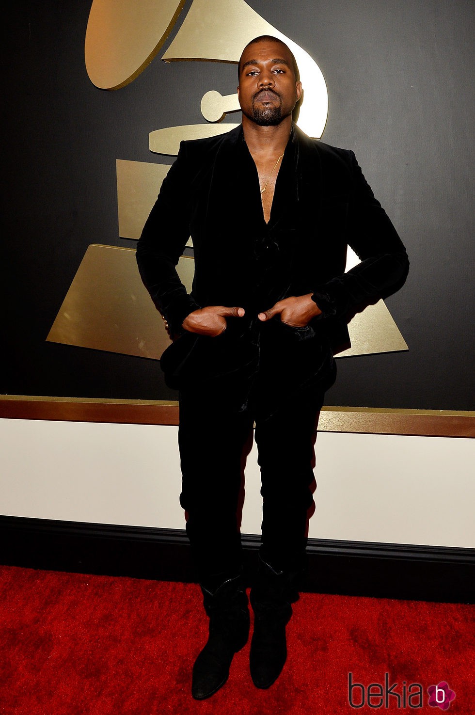 Kanye West en los Premios Grammy 2015