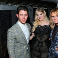 Nick Jonas, Meghan Trainor y Miranda Lambert en los premios Grammy 2015
