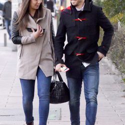 Cristina Pedroche y David Muñoz dando un paseo por Madrid