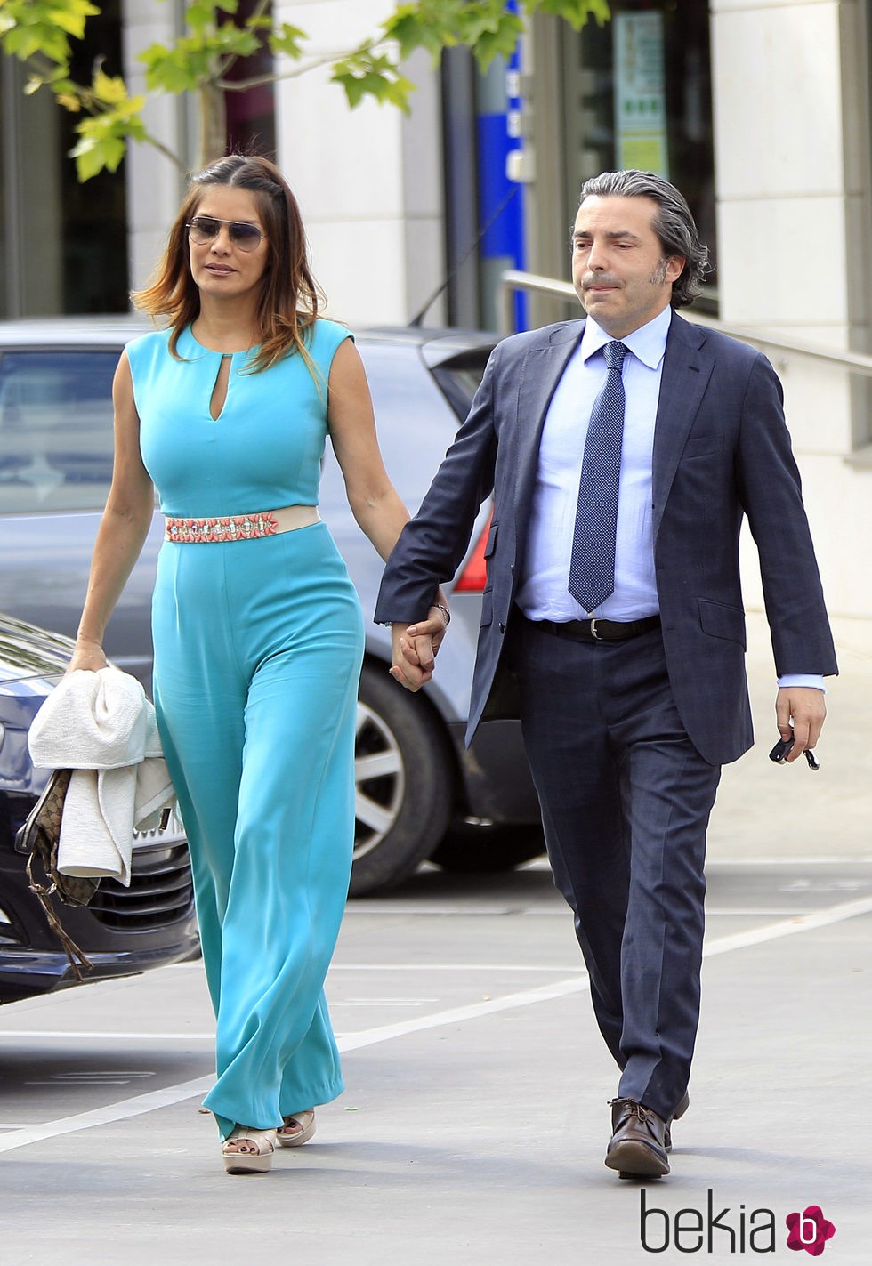 Ivonne Reyes con su novio el empresario Jesús Arranz