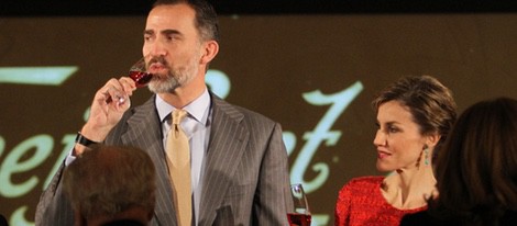El Rey Felipe VI y la Reina Letizia brindan por el centenario de la empresa Freixenet