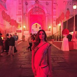 Nicole Scherzinger actua en una boda celebrada en la India