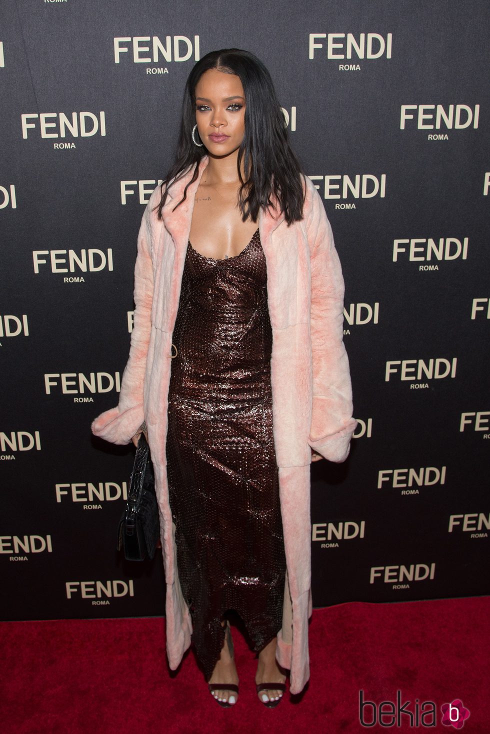 Rihanna en la fiesta de inauguración de la tienda de Fendi en Nueva York
