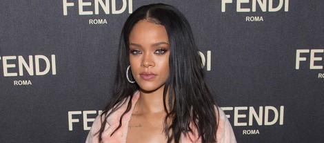 Rihanna en la fiesta de inauguración de la tienda de Fendi en Nueva York