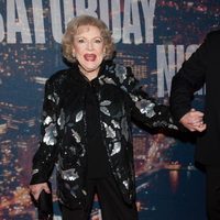 Betty White en la fiesta del 40 aniversario de 'Saturday Night Live'