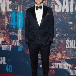Justin Timberlake en la fiesta del 40 aniversario de 'Saturday Night Live'