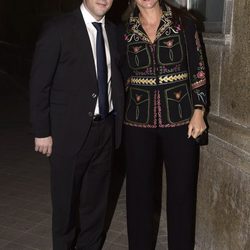 Jordi Cruz y Samantha Vallejo-Nágera en la Embajada de Estados Unidos en Madrid