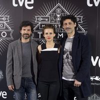 Rodolfo Sancho, Aura Garrido y Nacho Fresneda presentan 'El ministerio del tiempo'