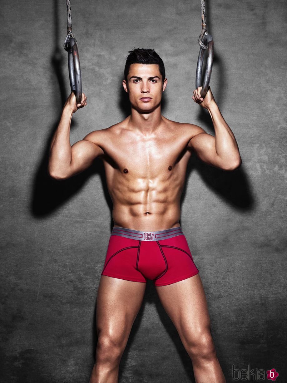 Cristiano Ronaldo en la sesión de fotos de la colección CR7 Underwear primavera/verano 2015