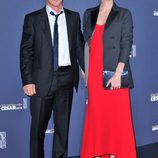 Sean Penn y Charlize Theron en los Premios César 2015