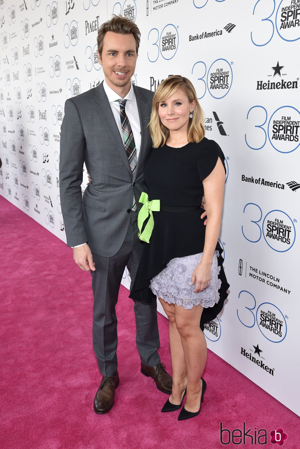 Dax Shepard y Kristen Bell en los Independent Spirit Awards 2015