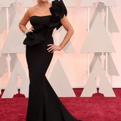 Nancy O'Dell en la alfombra de los Oscar 2015