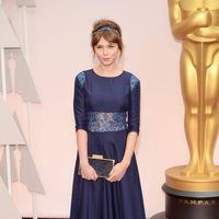 Agata Trzebuchowska llega a la alfombra roja de los Oscar 2015