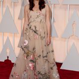 Keira Knightley en la alfombra roja de los Oscar 2015