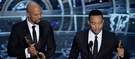 John Legend y Common reciben el Oscar a la Mejor Canción por 'Glory'