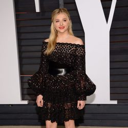 Chloe Moretz en la fiesta Vanity Fair tras los Oscar 2015