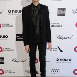 Beck en la fiesta de Elton John tras los Oscar 2015