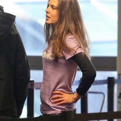 Carlota Casiraghi en el aeropuerto de Los Ángeles entre rumores de embarazo