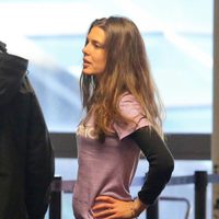 Carlota Casiraghi en el aeropuerto de Los Ángeles entre rumores de embarazo