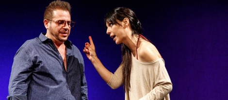 Roger Pera y Cristina Brondo en la obra teatral 'Orgasmos. La Comedia'