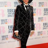 Janelle Monáe en la alfombra roja de los Brit Awards 2015
