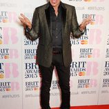 Lionel Richie en la alfombra roja de los Brit Awards 2015