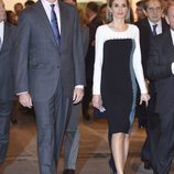 Los Reyes Felipe y Letizia en la inauguración de ARCO 2015