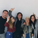 La familia de Belén Esteban y Toño Sanchís en Telecinco