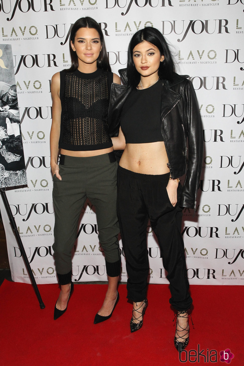Kendall y Kylie Jenner asisten juntas a un evento en Nueva York