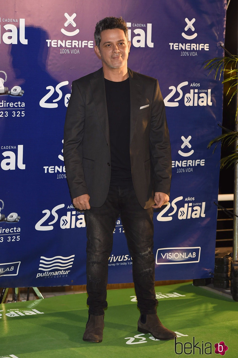Alejandro Sanz en los Premios Cadena Dial 25 Aniversario
