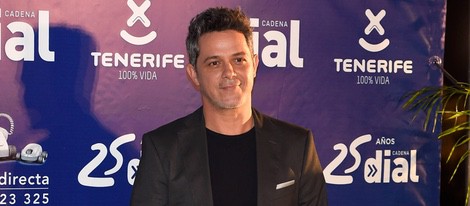 Alejandro Sanz en los Premios Cadena Dial 25 Aniversario