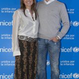 Amaia Montero y Gonzalo Miró en un evento solidario de Unicef