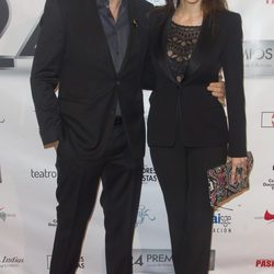 Carlos Bardem y Cecilia Gessa en la entrega de los Premios Unión de Actores 2015
